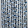 Cortina terciopelo 560 x 1850 cm gris - azul mix